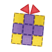 TileTek Magnetic Tiles Starter Pack, 32 Pieces, Ages 3+