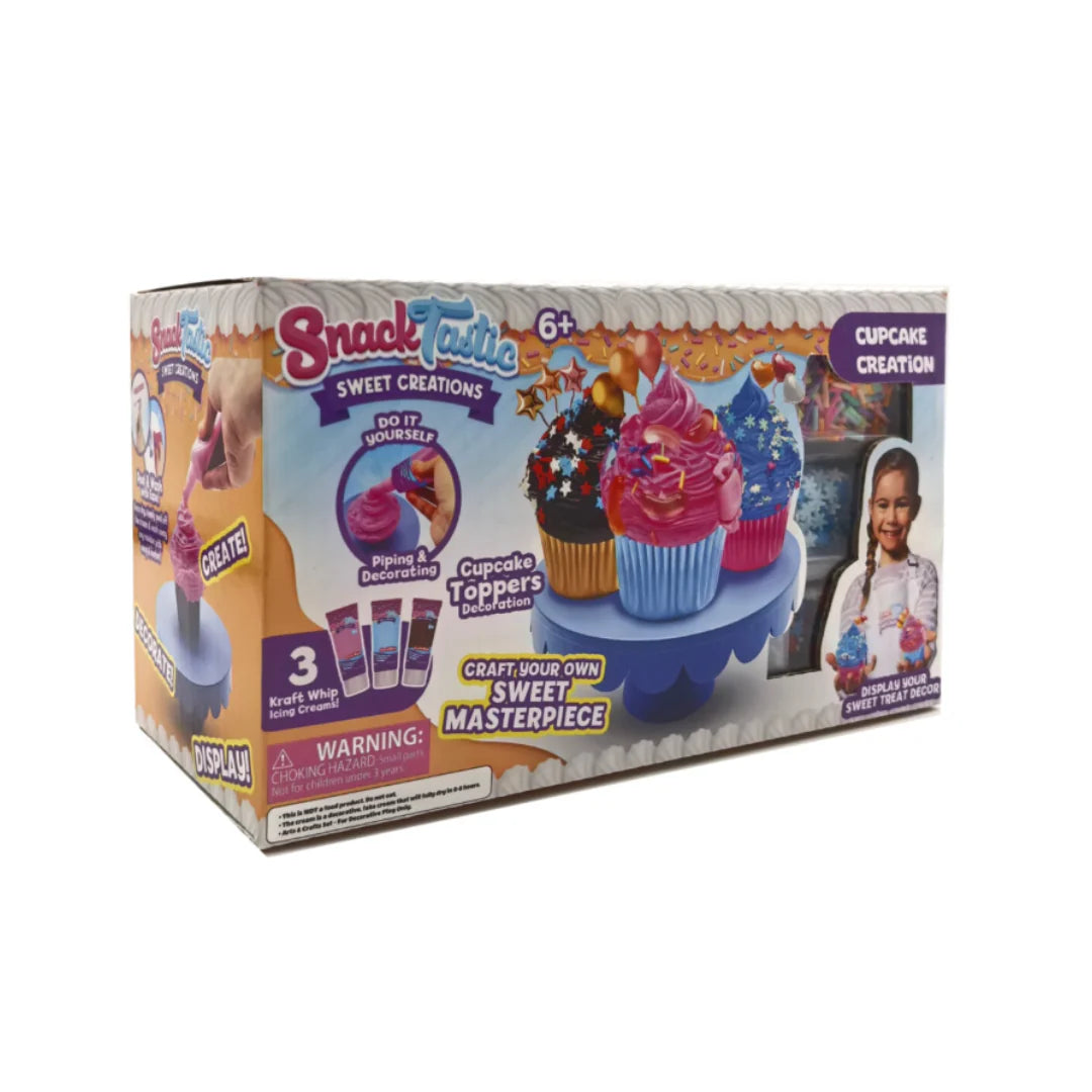 SNACK TASTIC CUPCAKES CREATIONS, Ages 6+