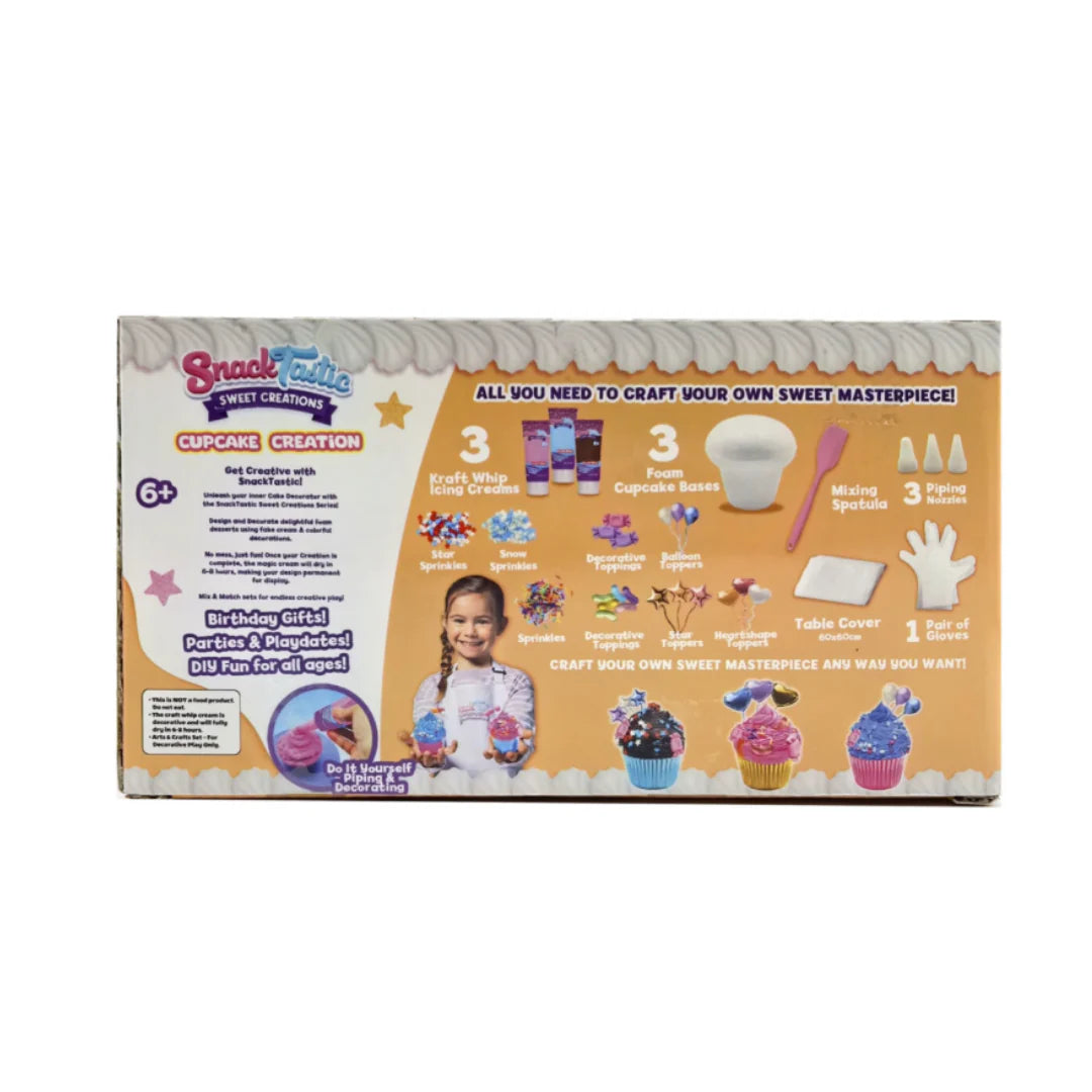 SNACK TASTIC CUPCAKES CREATIONS, Ages 6+