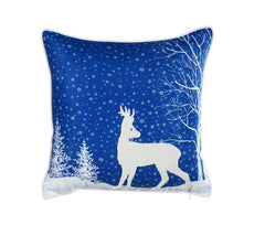 ARMN Azure Embroidered Pillow Cover – Elegant & High Quality