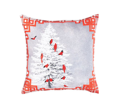 ARMN Azure Embroidered Pillow Cover – Elegant Handmade Design