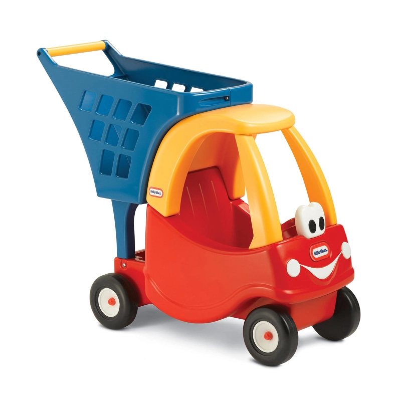 Little Tikes Cozy Coupe Shopping Cart – Kids Pretend Play Grocery Cart