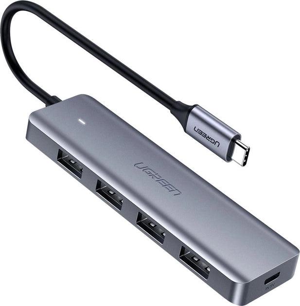 UGREEN USB-C to 4-Port USB 3.0 Hub - Up to 5Gbps with Power Supply