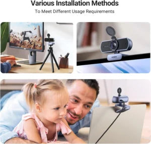 UGREEN USB Full HD Webcam – CM717 - 25442