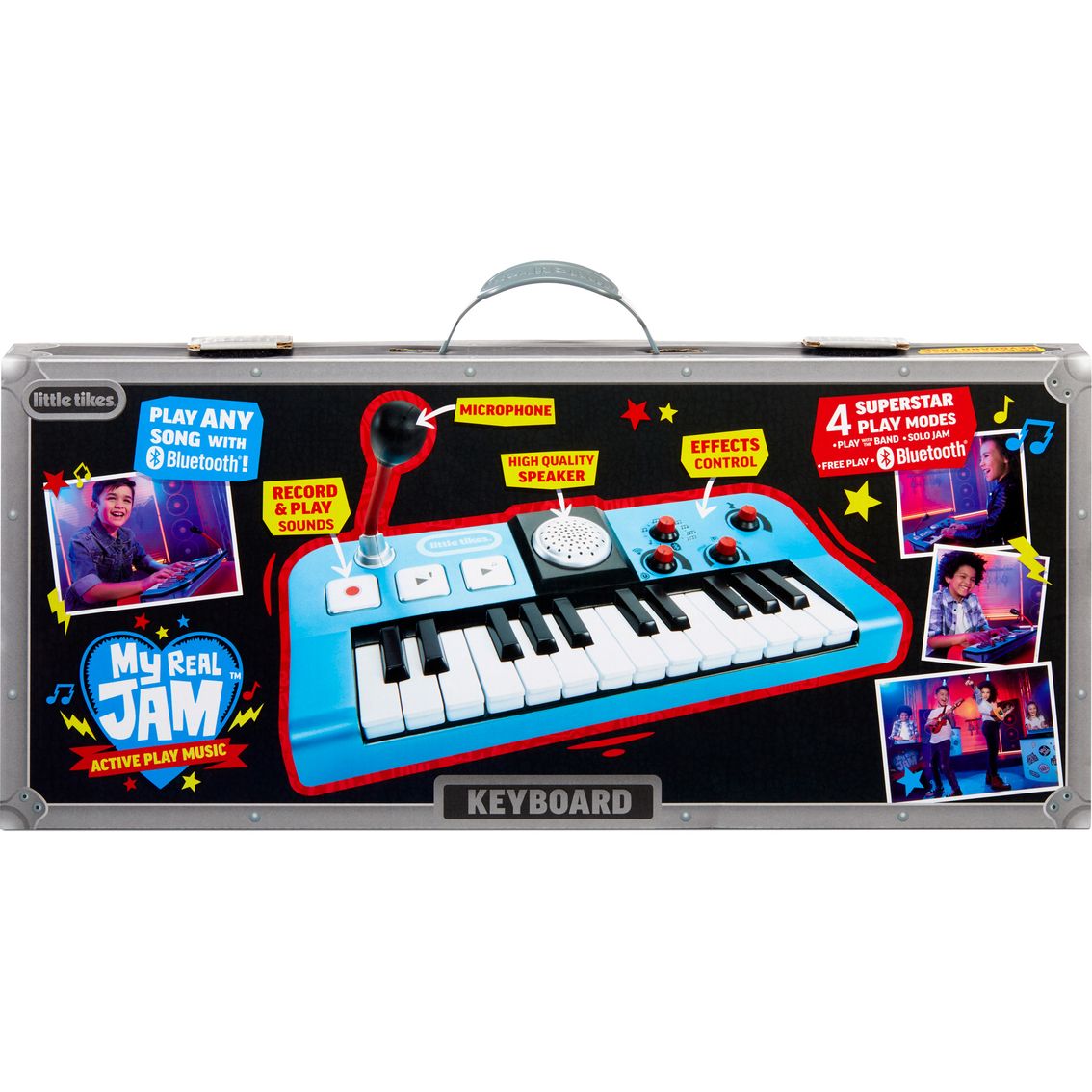 Little Tikes My Real Jam Keyboard - Musical Toy with Microphone