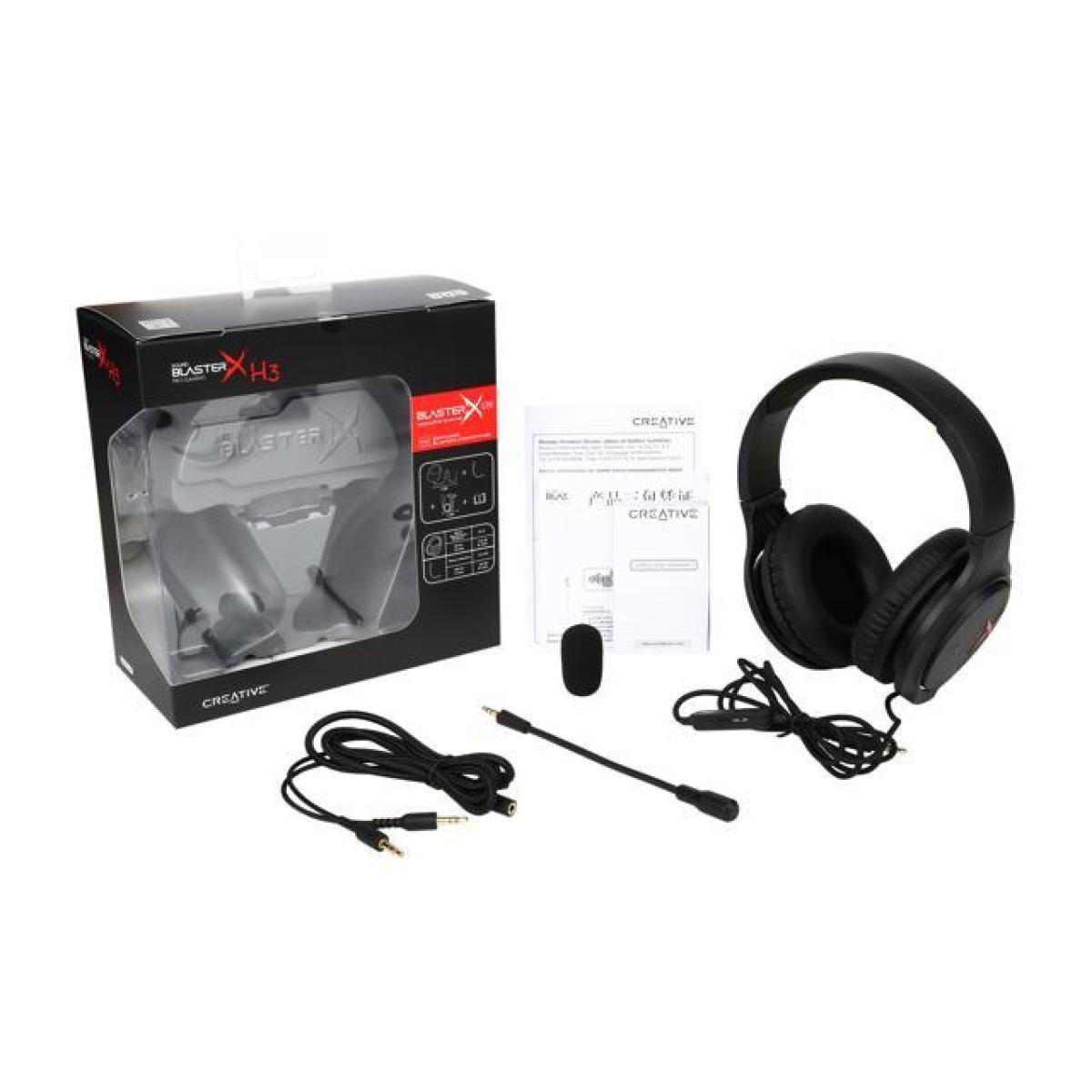 Creative Sound BlasterX H3 Portable Analog Gaming Headset