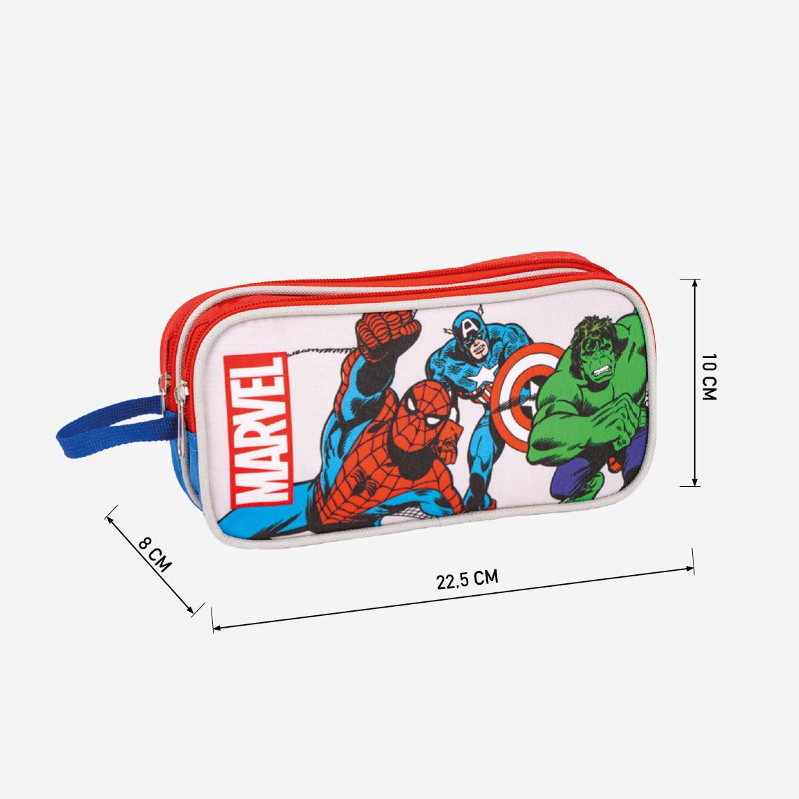 Cerda Avengers Pencil Case – 2 Compartments – Age 3+
