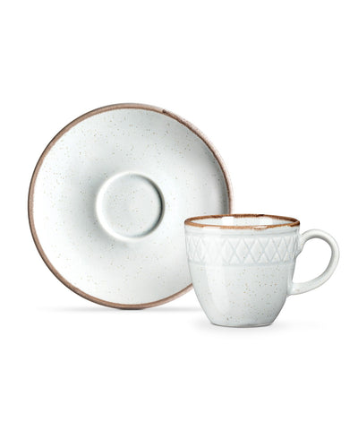 Antique 12-piece Coffee Cup Set - Madame Coco JO