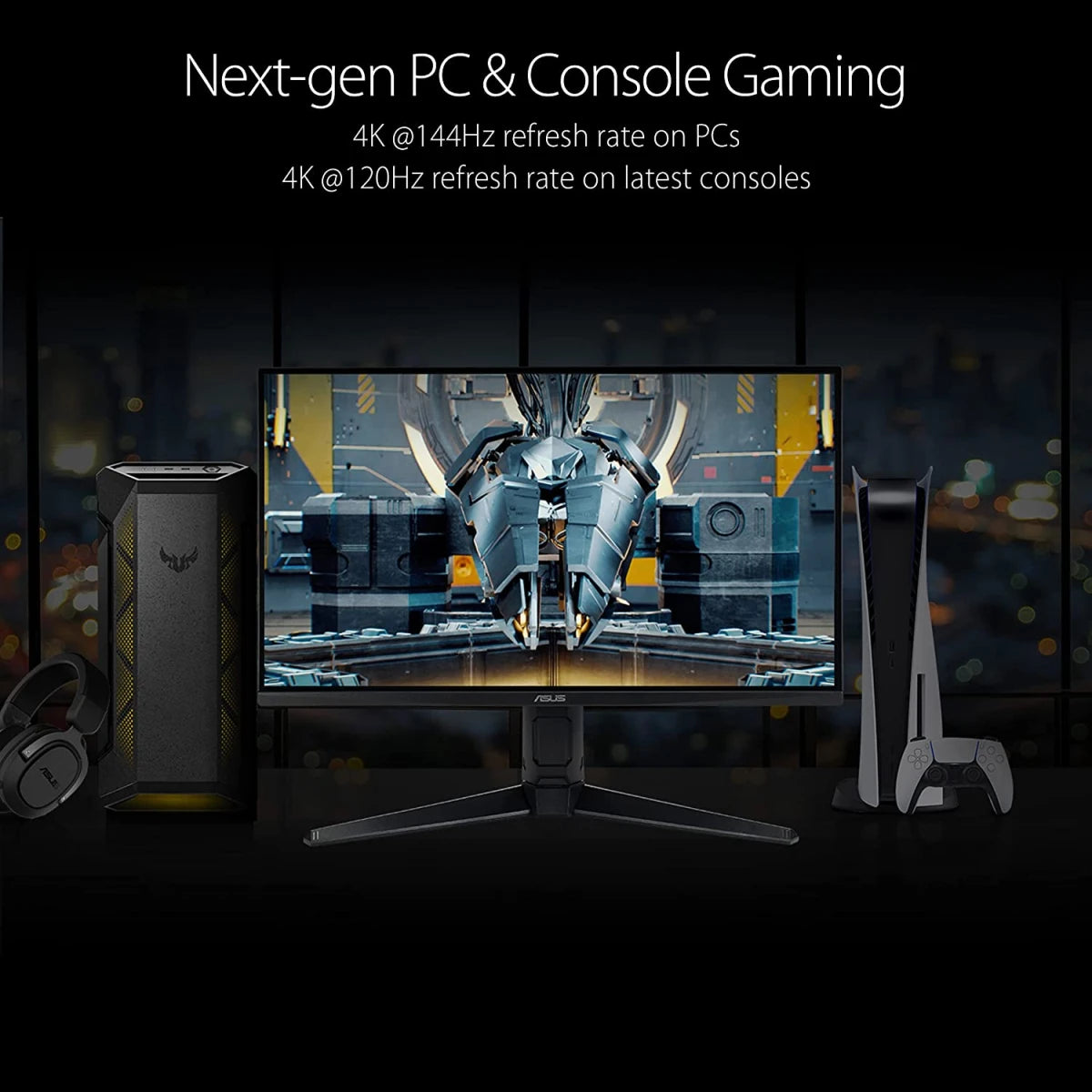 ASUS TUF Gaming VG28UQL1A 28-inch 4K 144Hz Monitor