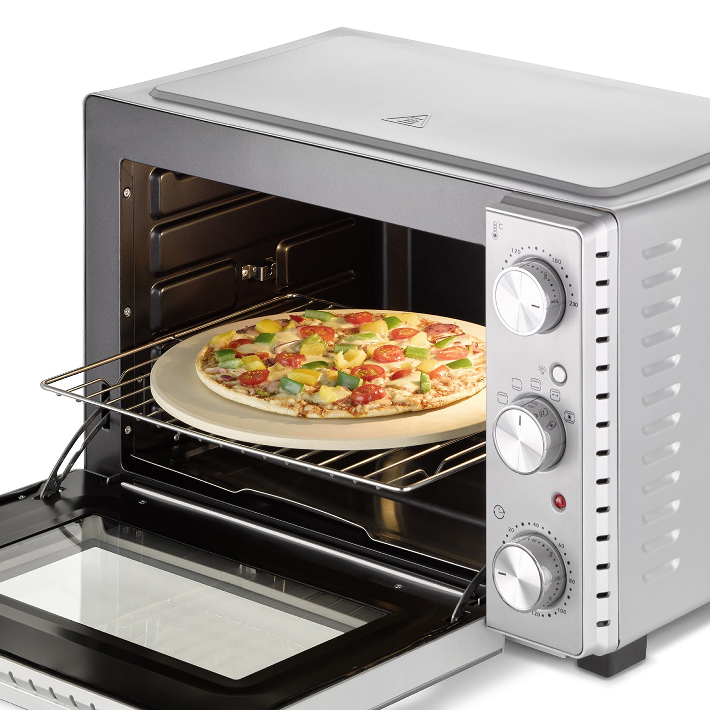 Caso Silverstyle Oven 32 Liter - Stainless Steel