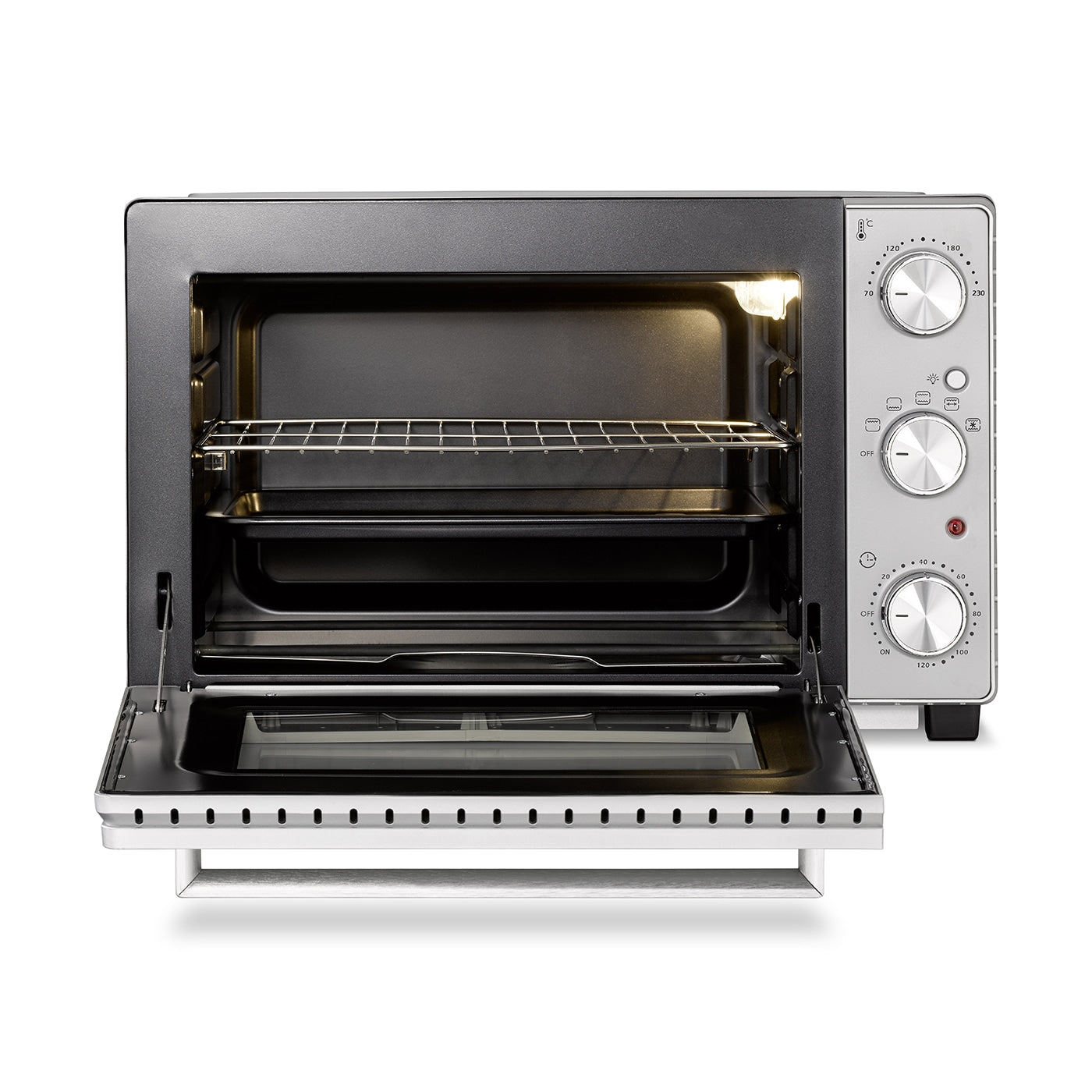 Caso Silverstyle Oven 32 Liter - Stainless Steel