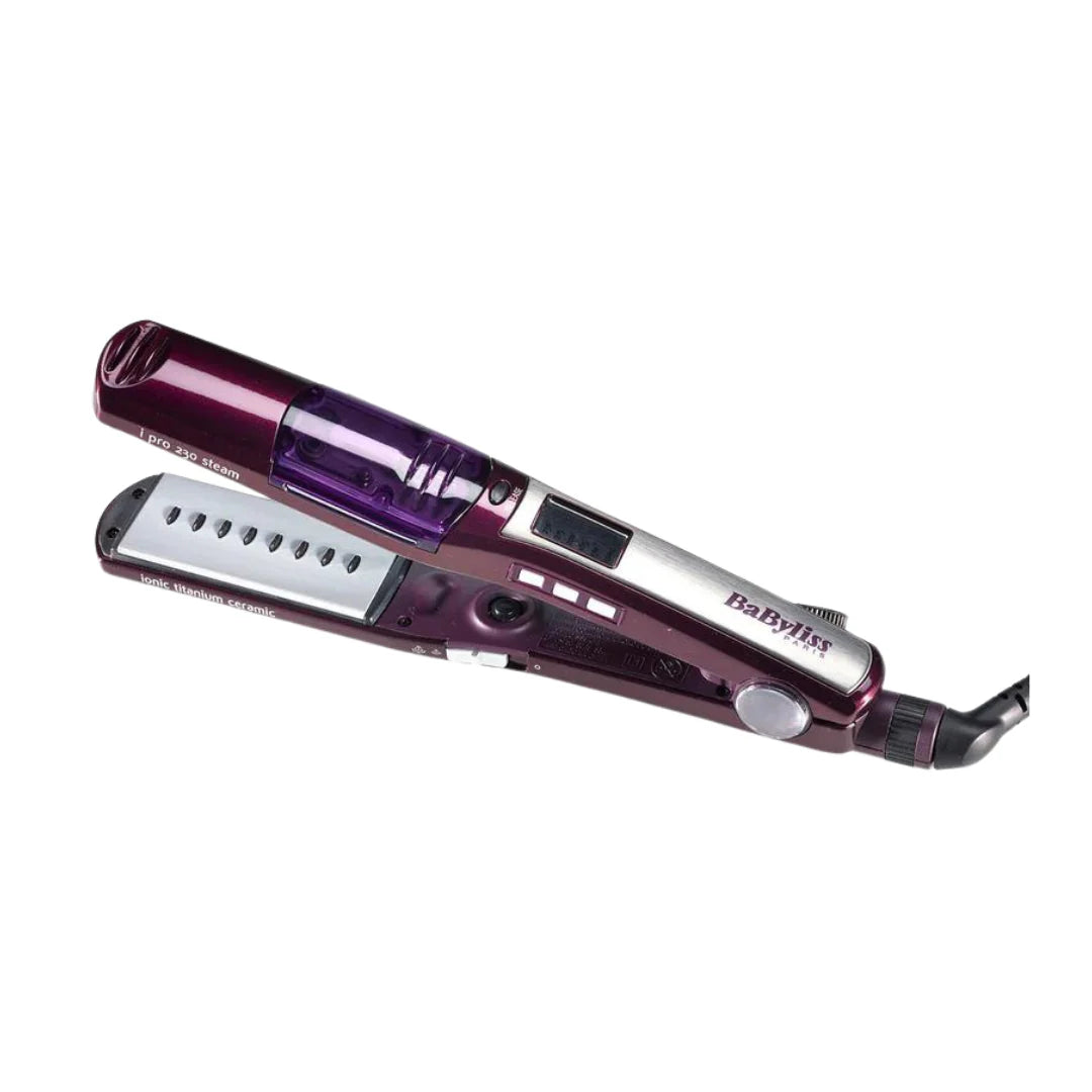 BaByliss ST395SDE Steam Hair Straightener Up to 230°C - Nano Titanium