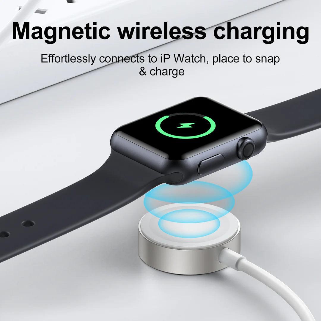 Joyroom Type C to iWatch Magnetic Charger 1.2M Fast & Compact  - White