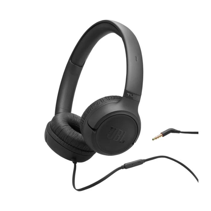 JBL Tune 530 Wired Headphones - On-Ear Headphones with Pure Bass Sound & Foldable Design