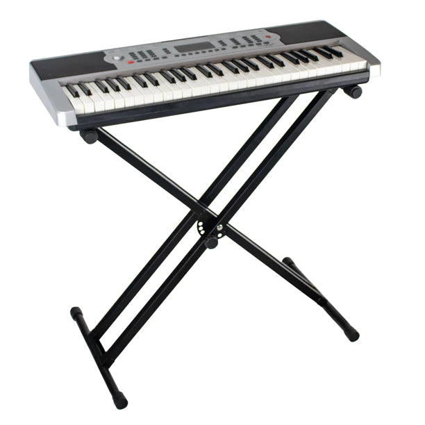 Moreno Single-tube keyboard Stand Detachable - Black