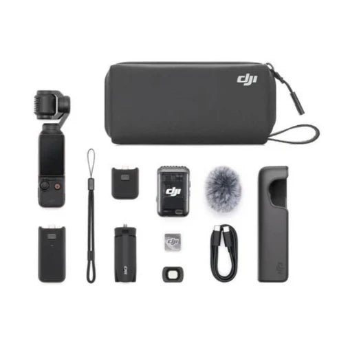 كاميرا DJI Osmo Pocket 3 Creator Combo لتدوين الفيديو بجودة 4K/120fps