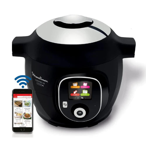 Moulinex Multicooker CE857827 Cookeo+ Connect Smart 6L Electric Cooker