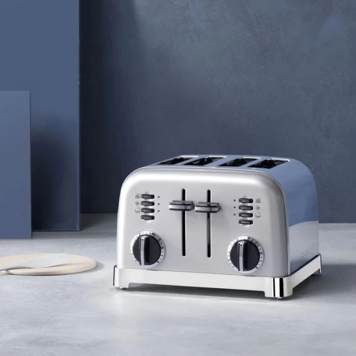 CUISINART 4 Slice Toaster 1800W CPT180SE | Pearl Silver Toaster