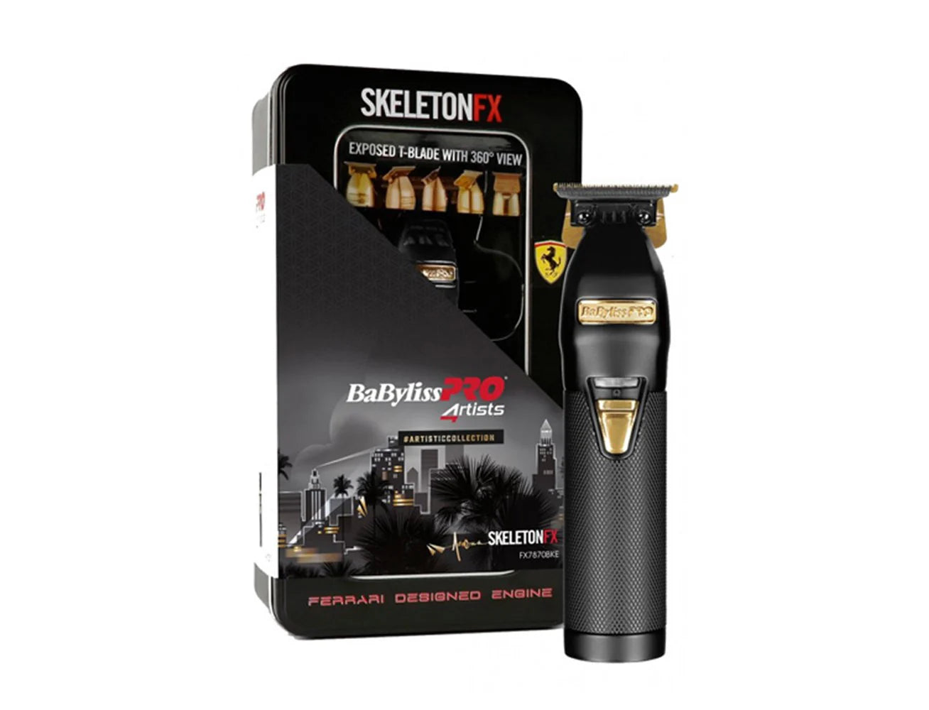 BaBylissPRO BLACKFX CLIPPER 4ARTISTS FX8700B - Limited Edition