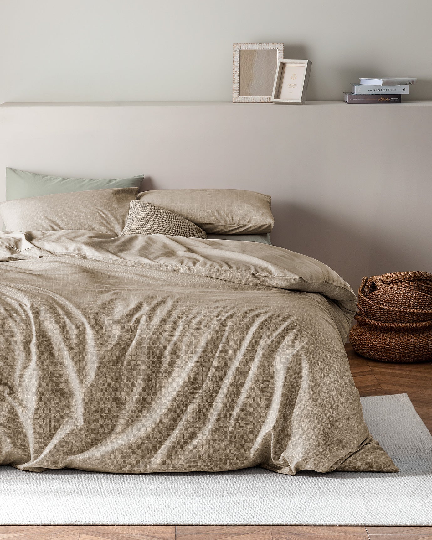 Odette Double Size Duvet Cover Set - Ranforce Patterned - Madame Coco JO