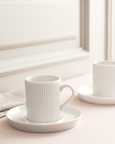 Ligne 4-piece Coffee Cup Set - Madame Coco JO