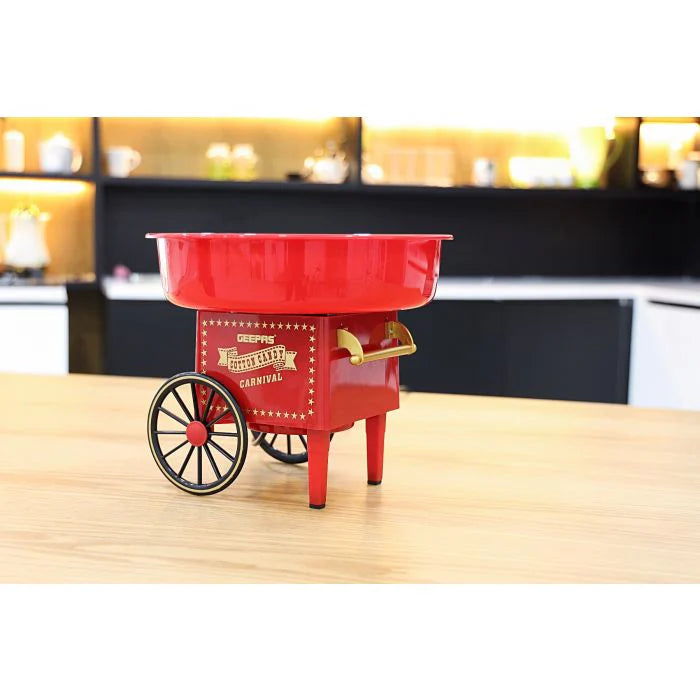 GEEPAS Cotton Candy Maker, Mini Candy Maker, GCM831 | Retro Style Design | Great Gift for Birthday Parties, Children's Day and Christmas Day