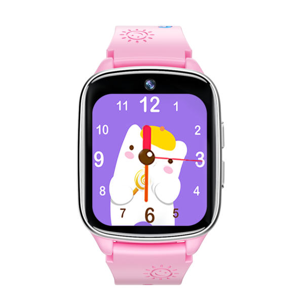 ساعة فيكوشا VB1 الذكية للأطفال بتقنية GPS و4G - SOS، ومعدل ضربات القلب، ومقاومة للماء IP67