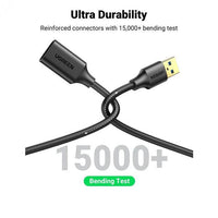 UGREEN USB 3.0 Extension Male Cable 3m (Black) 30127