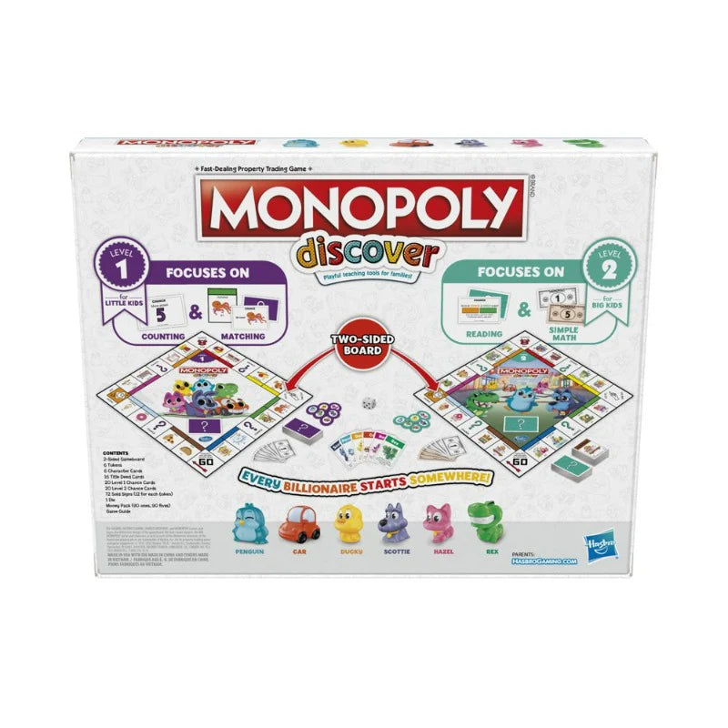 Hasbro Monopoly Discover Board Game