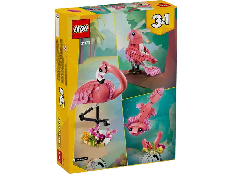 LEGO® Creator - Wild Animals: Pink Flamingo