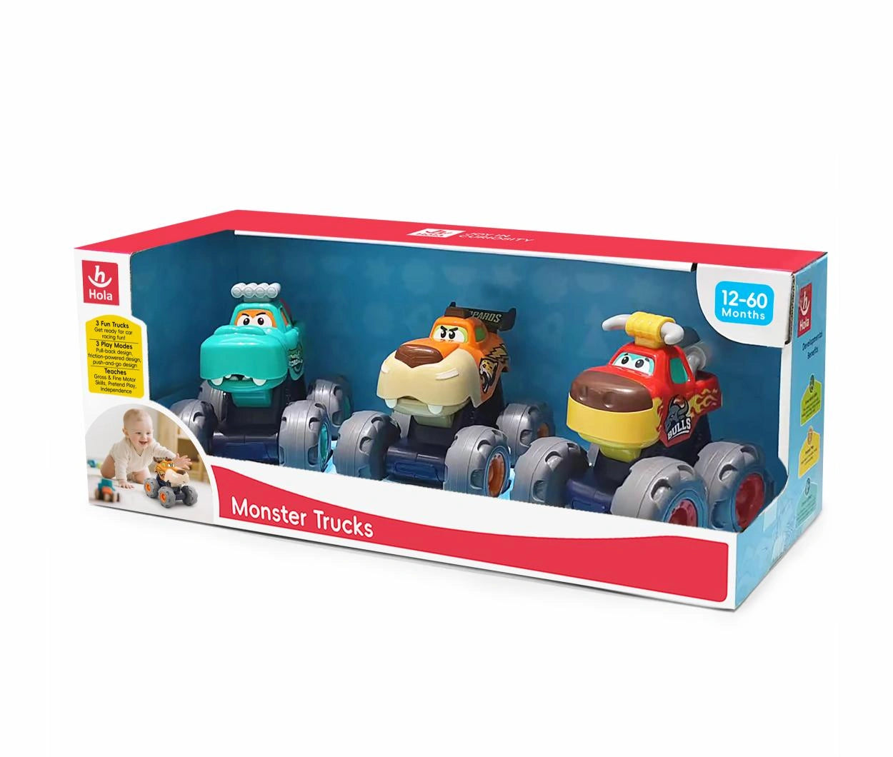 HOLA – Monster Trucks Set