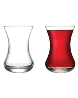 Madame Coco Lavem 6-Piece Tea Glass Set by Madame Coco – Elegant Minimalist Tea Glasses for Home & Entertaining