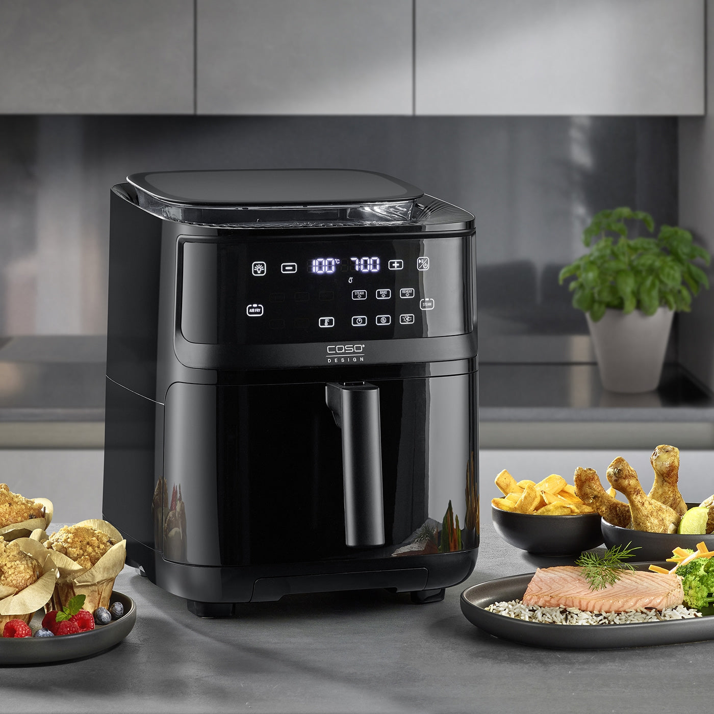 Caso Air Fryer XL 1700W 6.4 Liter