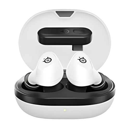 Arctis GameBuds - سماعات أذن لاسلكية مزدوجة للألعاب، بطارية تدوم حتى 40 ساعة