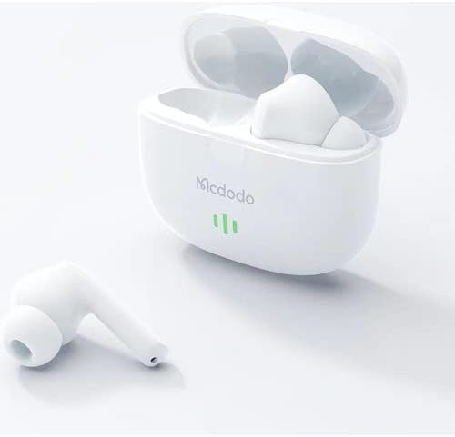 Mcdodo True Bluetooth Wireless Earbuds - White