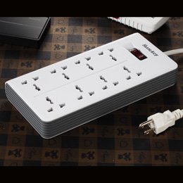 Huntkey Power Strip with 8 Outlets Reliable and Safe