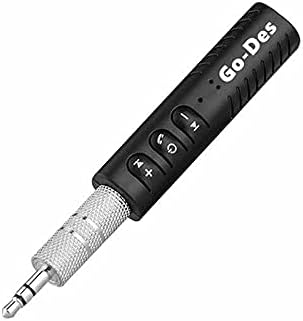 GO-Des Car AUX Bluetooth Cable Support Call & Audio Control