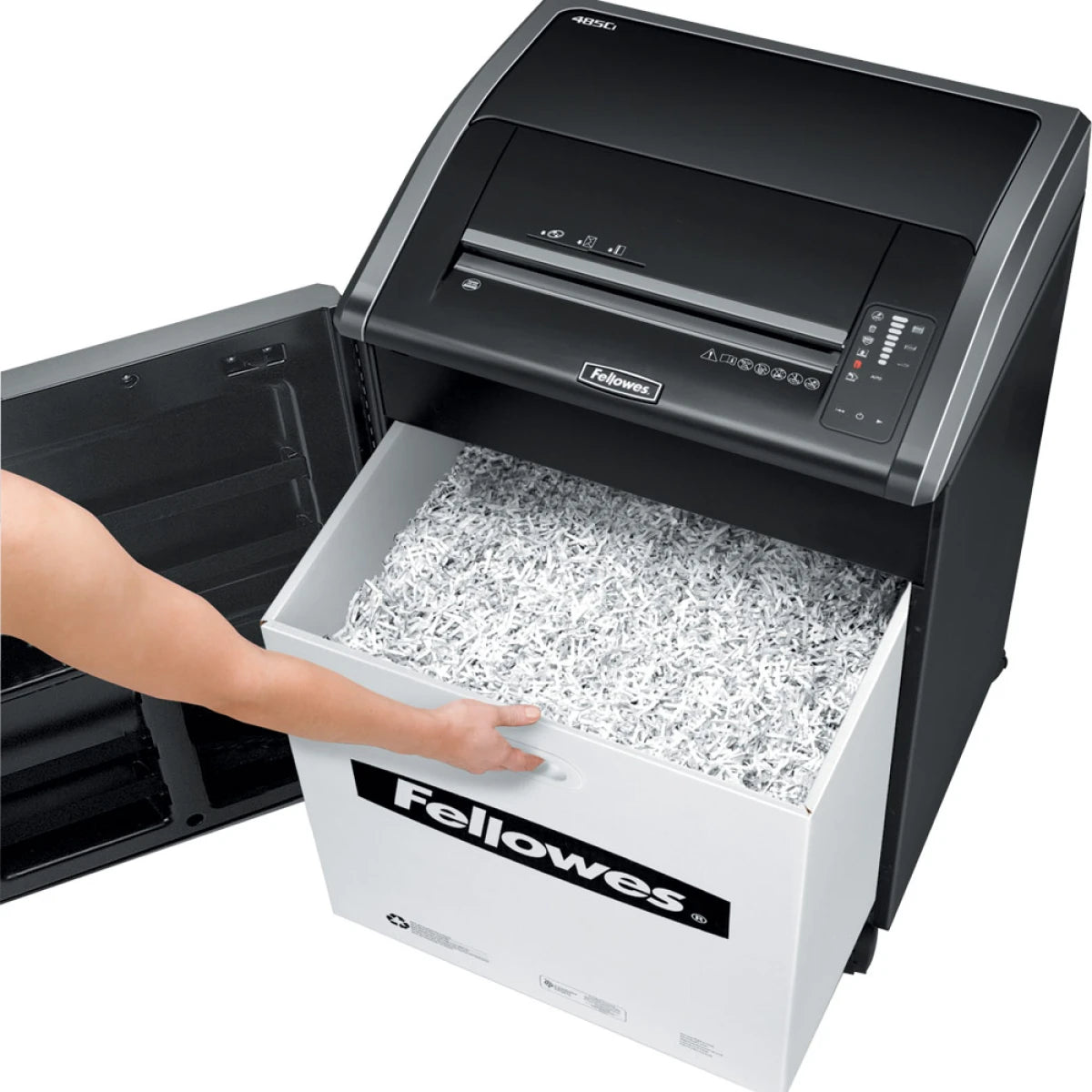 Fellowes Powershred Shredder / Cross Cut / Shreds 23 sheets - Black