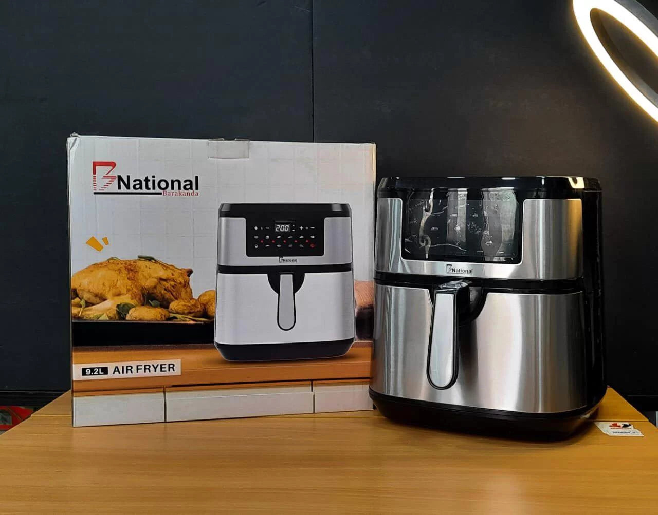 B NATIONAL Digital air fryer with a capacity of 9.2 liters