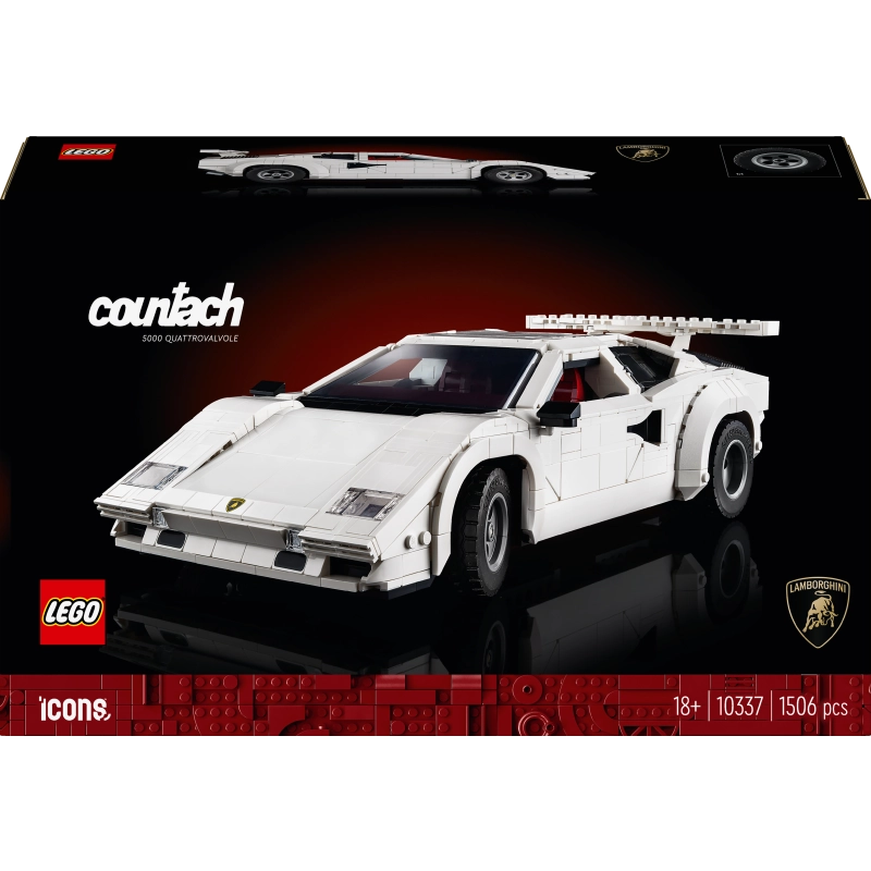 LEGO Icons لامبورغيني كونتاش 10337 – 1506 قطعة