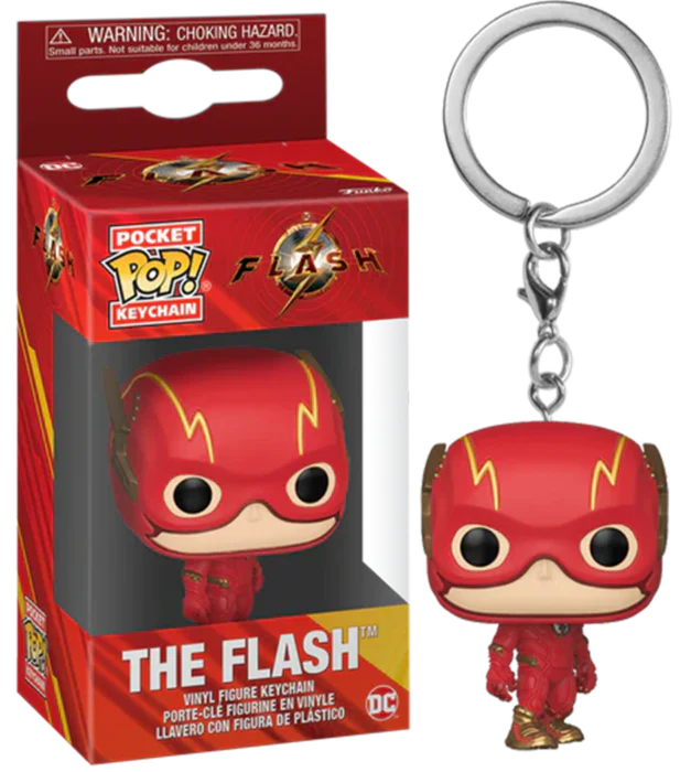 Funko Pop The Flash Keychain - DC Collectible Gift