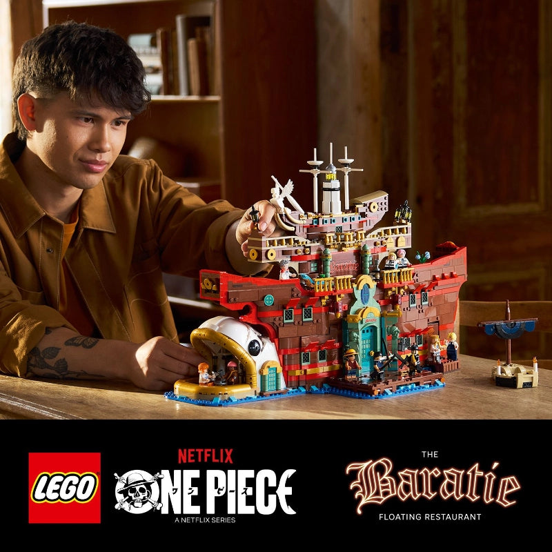 LEGO One Piece The Baratie Floating Restaurant – 3402 Pieces | Set 75640
