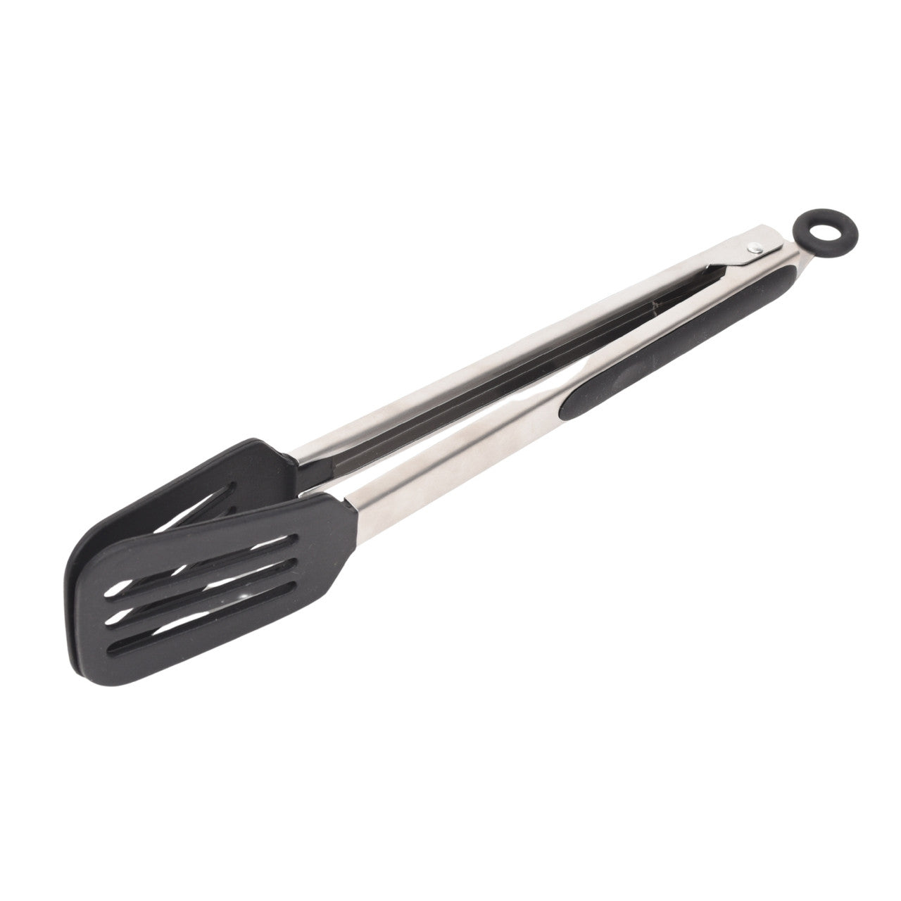 Arshia 12-Inch Kitchen Tongs – Stainless Steel with Heat-Resistant Silicone Tips & Non-Slip Grip