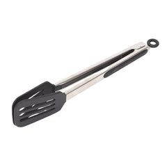 Arshia 12-Inch Kitchen Tongs – Stainless Steel with Heat-Resistant Silicone Tips & Non-Slip Grip
