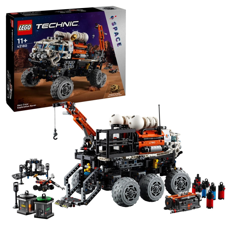 LEGO Technic Mars Crew Exploration Rover – 1599 Pieces | Set 42180