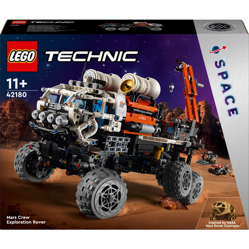 LEGO Technic Mars Crew Exploration Rover – 1599 Pieces | Set 42180