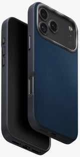 UNIQ Hybrid iPhone 17 Pro Max Magclick Charging Lyden Ds - Steel Blue (Steel Blue/Charcoal)
