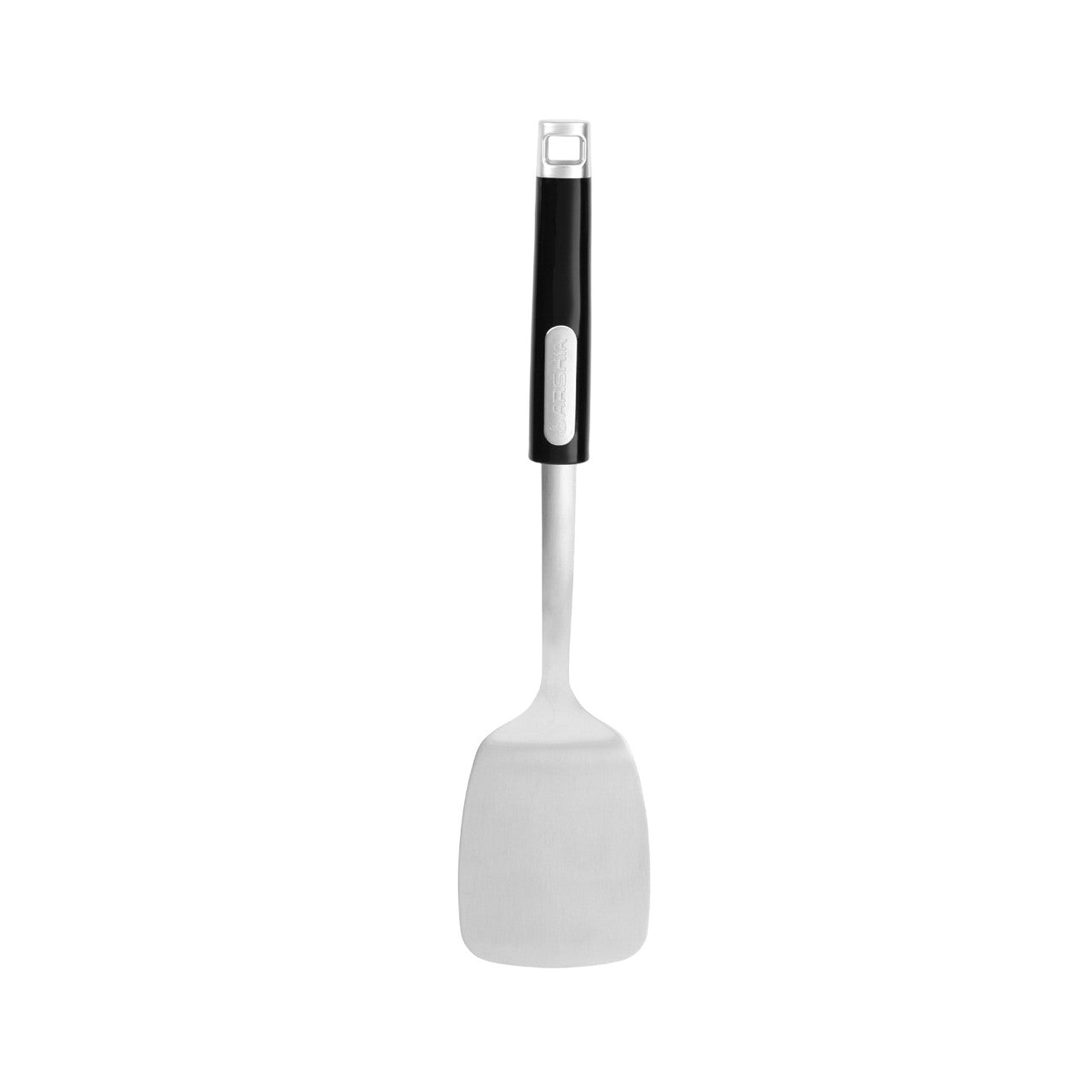 Arshia Stainless Steel Turner Spatula – Chrome Finish with Non-Slip Ergonomic Handle for Daily Cooking