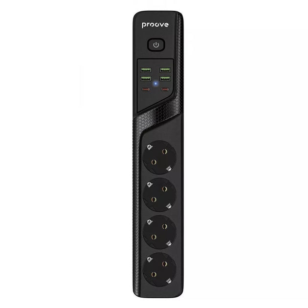 Proove P-04 Power Strip with 4 Sockets 4 USB & 2 Type-C 2M