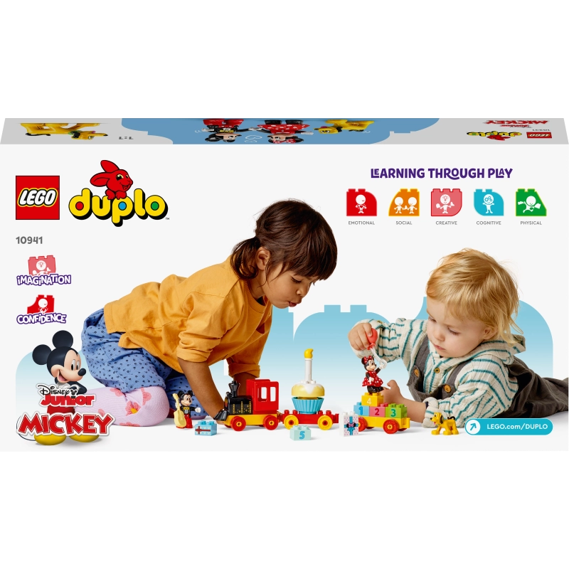 LEGO DUPLO Mickey & Minnie Birthday Train – 22 Pieces | Set 10941